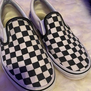 Checkered Vans